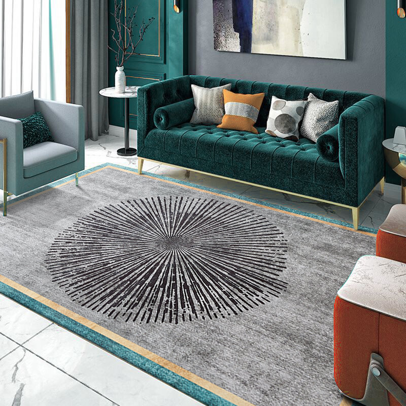 SJEHOME Carpets for Bedroom Soft Anti-Skid Thin Carpet Indoor Floor Mat Stain-resistant, Easy to Clean 8x10 Area