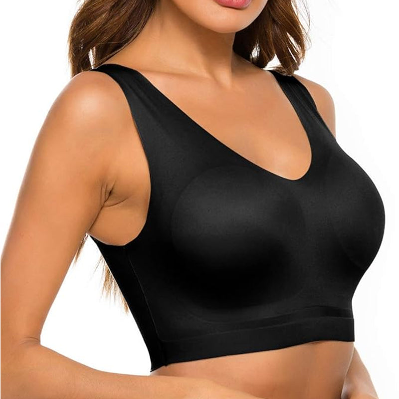SHINYYEP Women's Seamless Wireless Bra Sports bra for Yoga