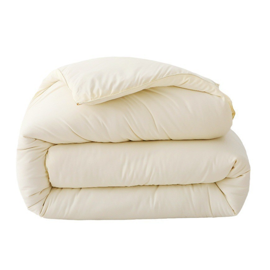 SJEHOME Raw Cotton Soybean Fiber Quilts core All-season Cotton Quilt Air Conditioning Quilt,White, Queen 88 x 88 Inches