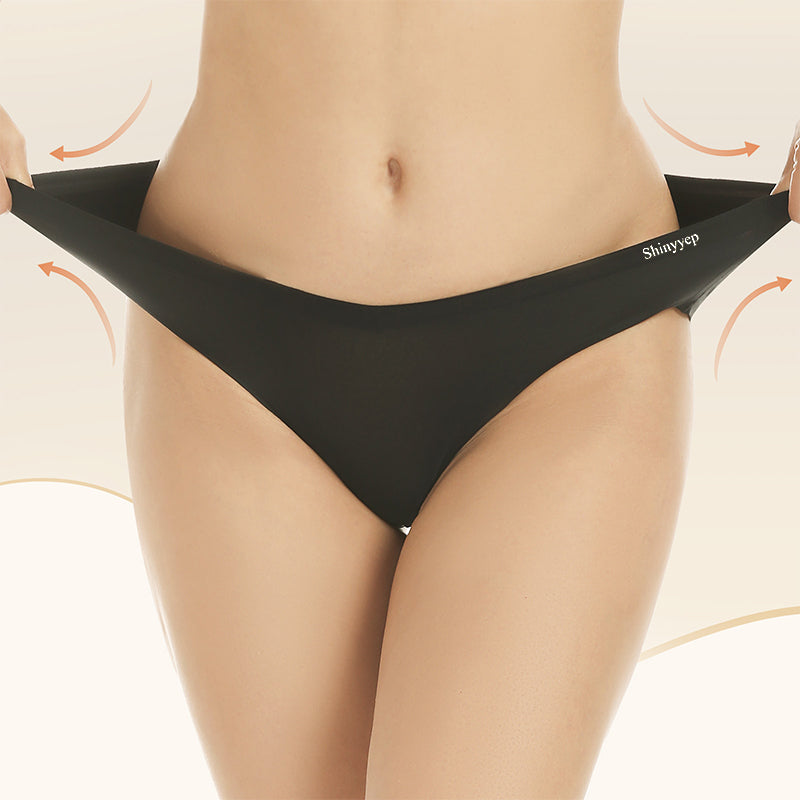 SHINYYEP Briefs as underwear  for Women Seamless Stretch Bikini 4 Pack