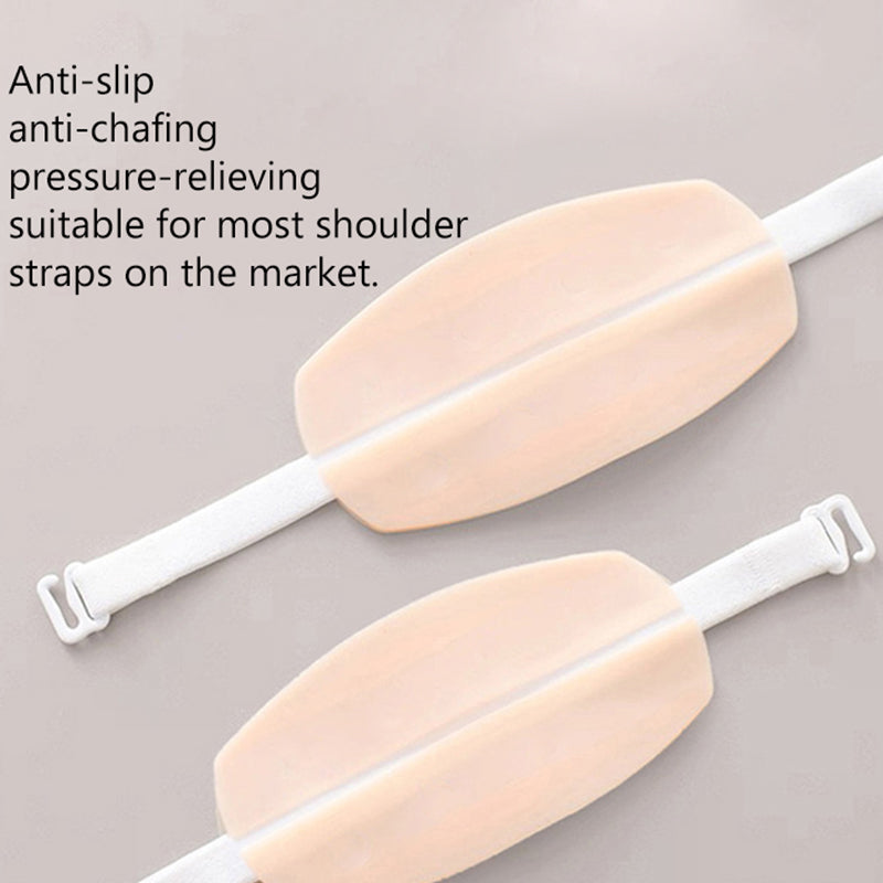 SHINYYEP 6 Pairs Bra Strap Pads Silicone Bra Strap Bra Strap Gel Pads for Bra Straps