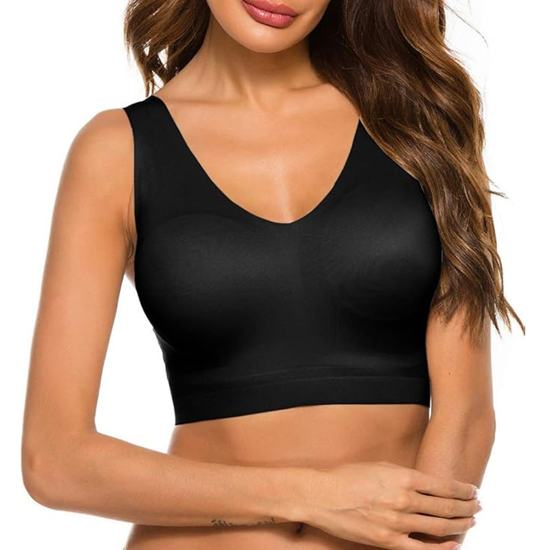 SHINYYEP Women's Seamless Wireless Bra Sports bra for Yoga