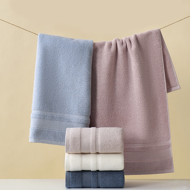SJEHOME Household Pure Cotton Towel Quick Dry Super Absorbent Light Weight Soft Bath Towels Set (27 x 54 Pack of 5)