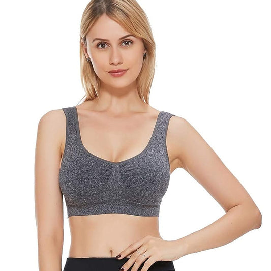 SHINYYEP Shapewear Sports Bras for Women Seamless Workout Yoga Bra