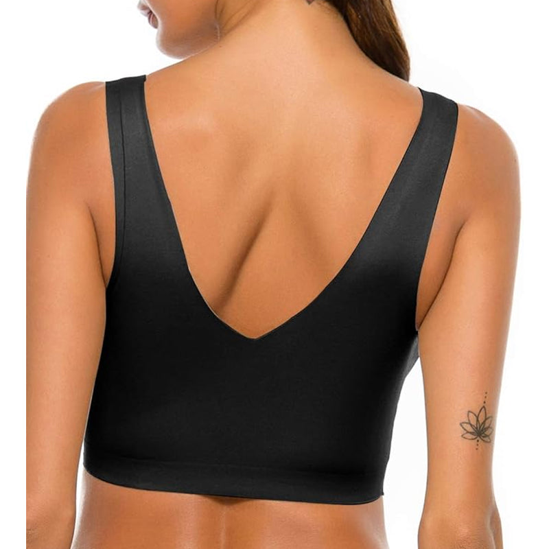 SHINYYEP Women's Seamless Wireless Bra Sports bra for Yoga
