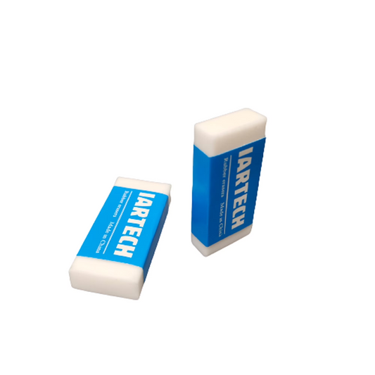 IARTECH Pencil Erasers Block Rubber Eraser School Office Supplies 2 Count